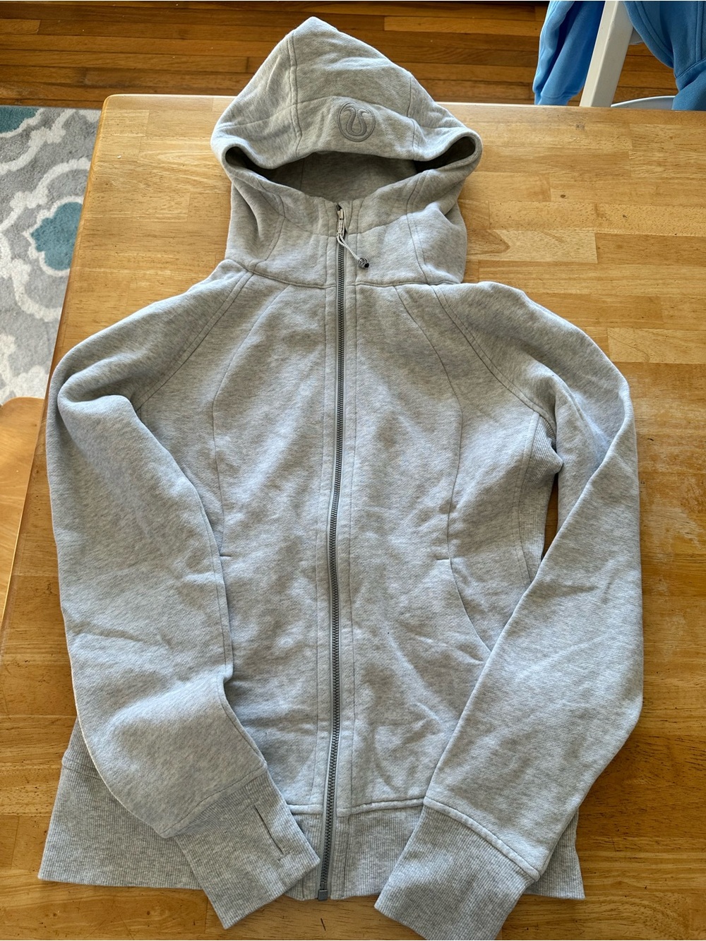 Lululemon full-zip scuba hoodie size 8